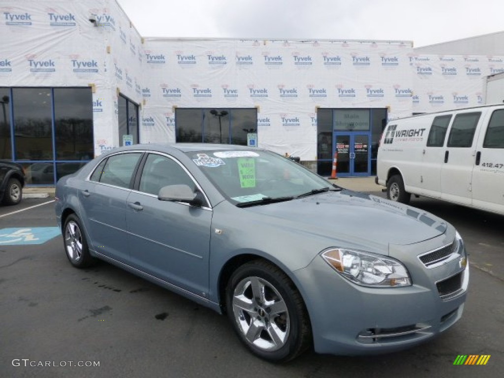 2008 Malibu LT Sedan - Golden Pewter Metallic / Ebony photo #1