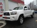 Super White 2010 Toyota Tacoma V6 SR5 TRD Sport Double Cab 4x4