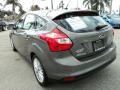 2012 Sterling Grey Metallic Ford Focus SEL 5-Door  photo #9