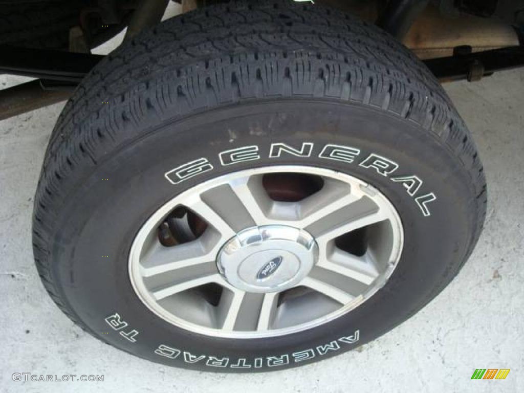 2006 F150 XLT SuperCab 4x4 - Dark Stone Metallic / Tan photo #12