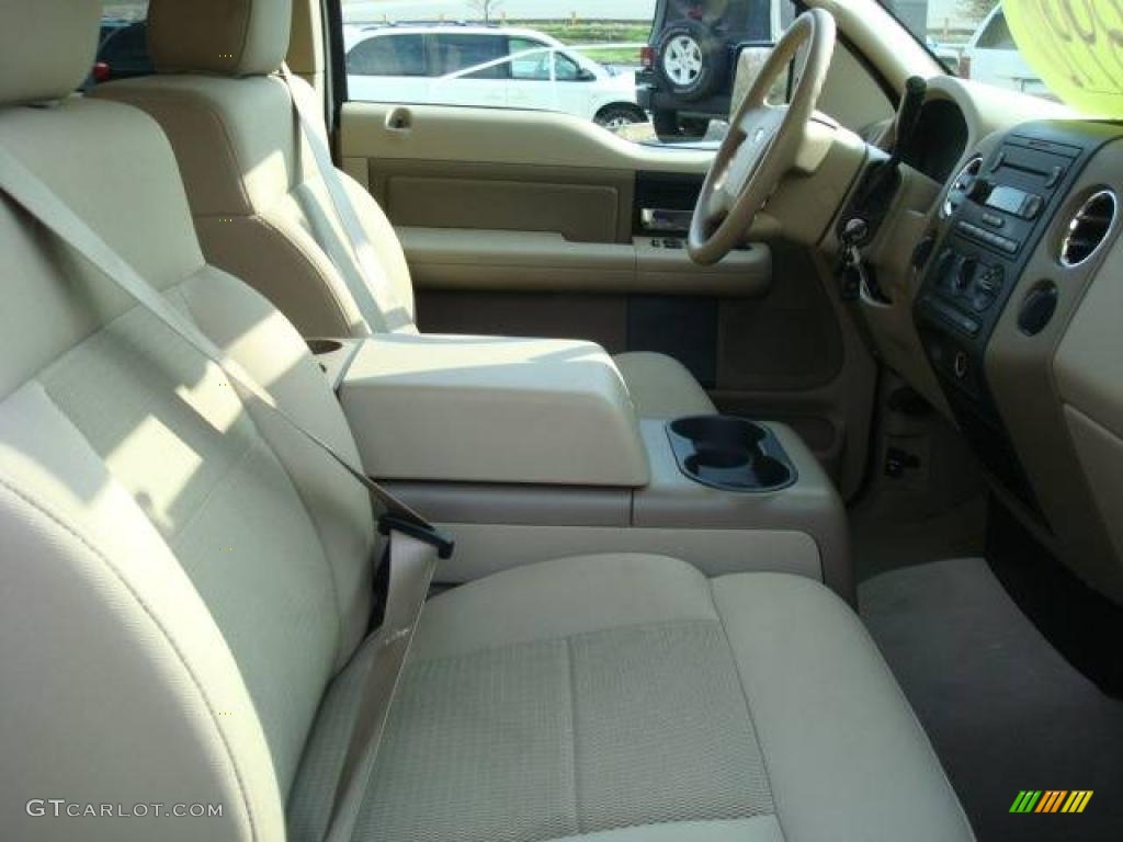 2006 F150 XLT SuperCab 4x4 - Dark Stone Metallic / Tan photo #14