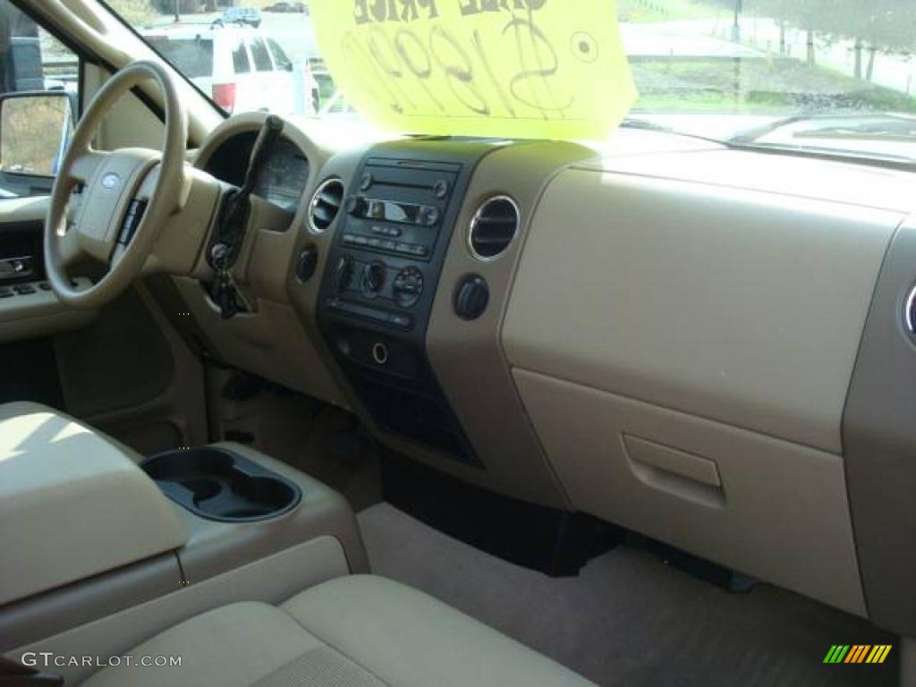 2006 F150 XLT SuperCab 4x4 - Dark Stone Metallic / Tan photo #15