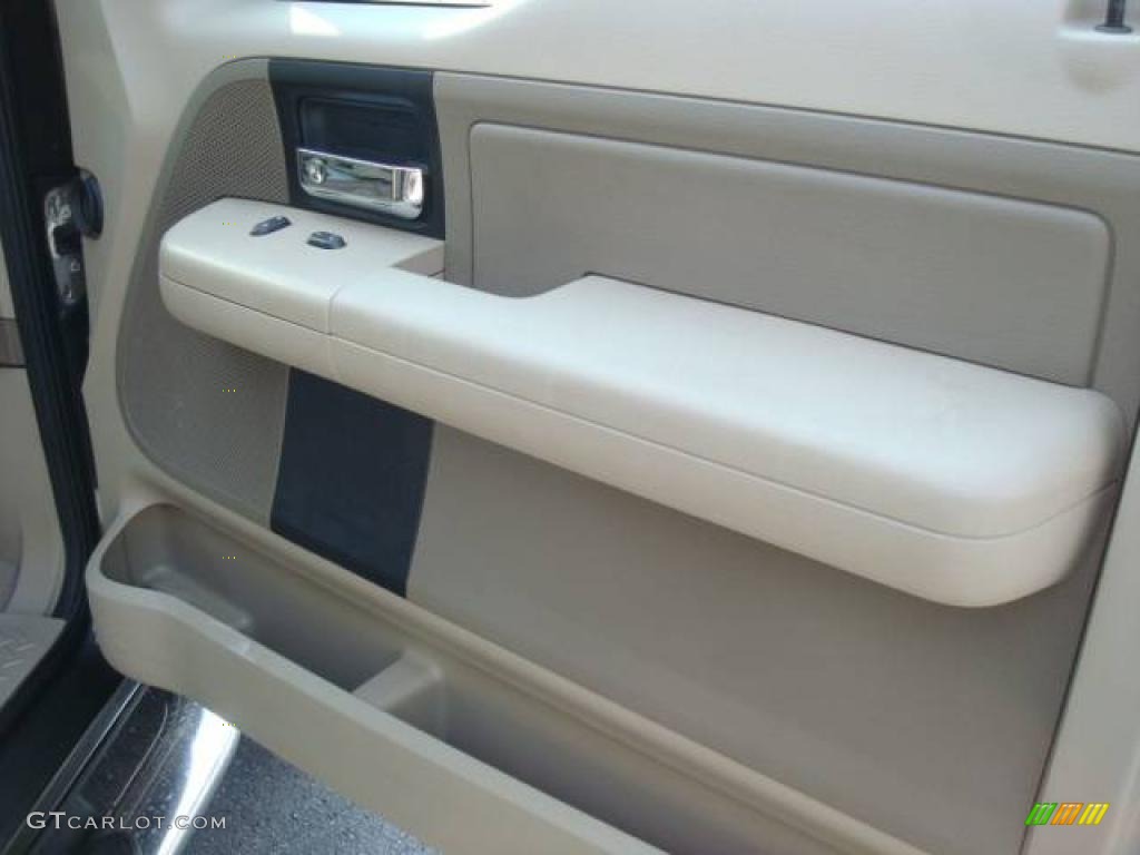 2006 F150 XLT SuperCab 4x4 - Dark Stone Metallic / Tan photo #16