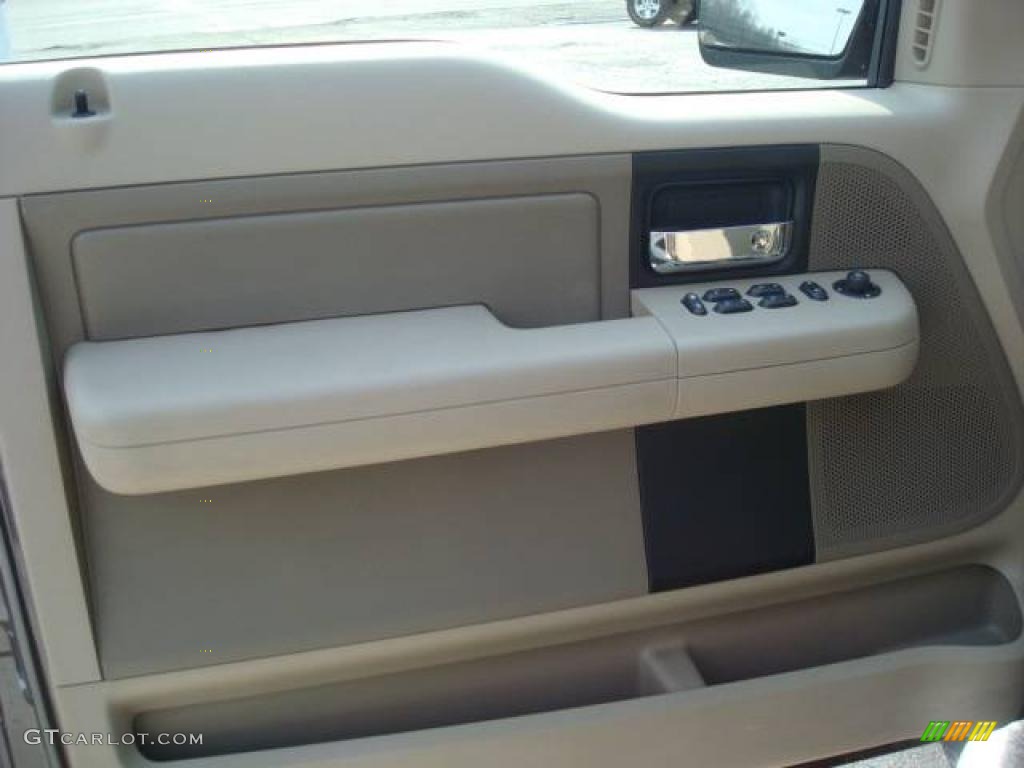 2006 F150 XLT SuperCab 4x4 - Dark Stone Metallic / Tan photo #21