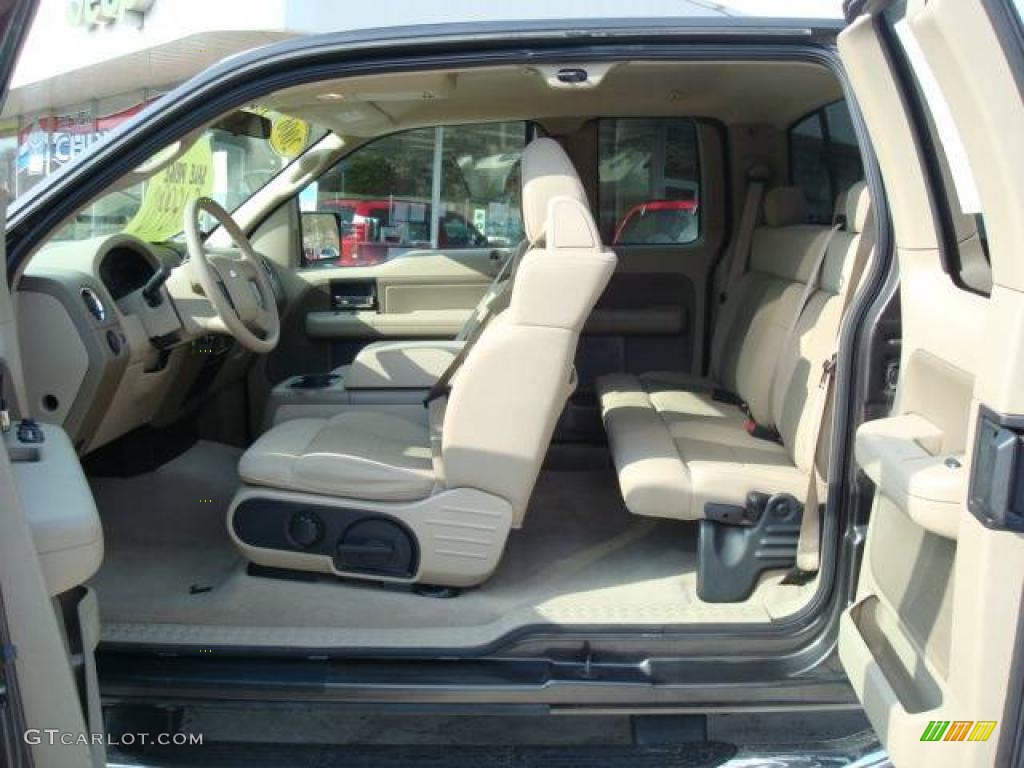 2006 F150 XLT SuperCab 4x4 - Dark Stone Metallic / Tan photo #22