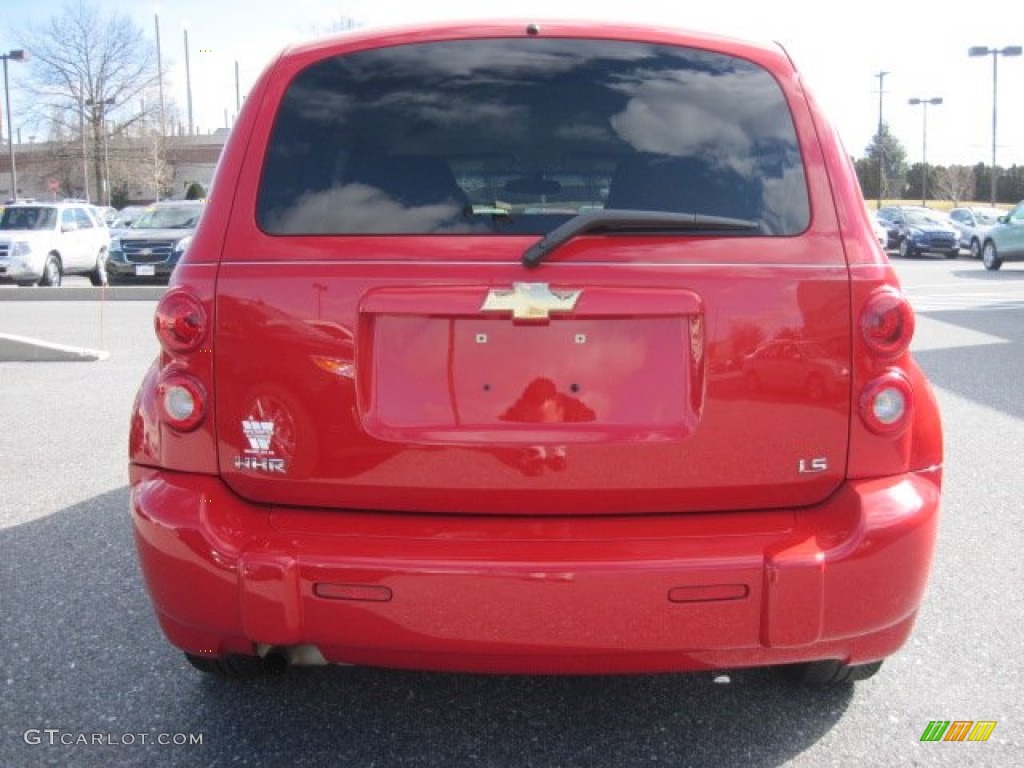 2008 HHR LS - Victory Red / Ebony Black photo #4