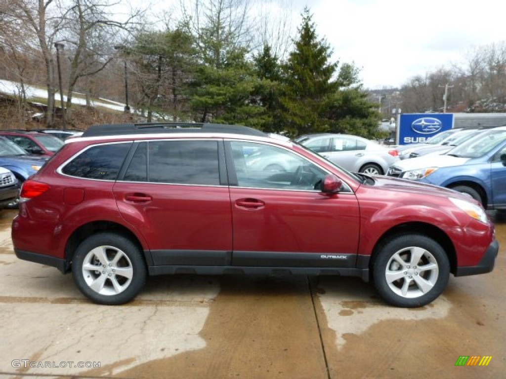 Venetian Red Pearl 2013 Subaru Outback 2.5i Premium Exterior Photo #78118568