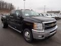 Black - Silverado 3500HD LTZ Crew Cab 4x4 Dually Photo No. 2