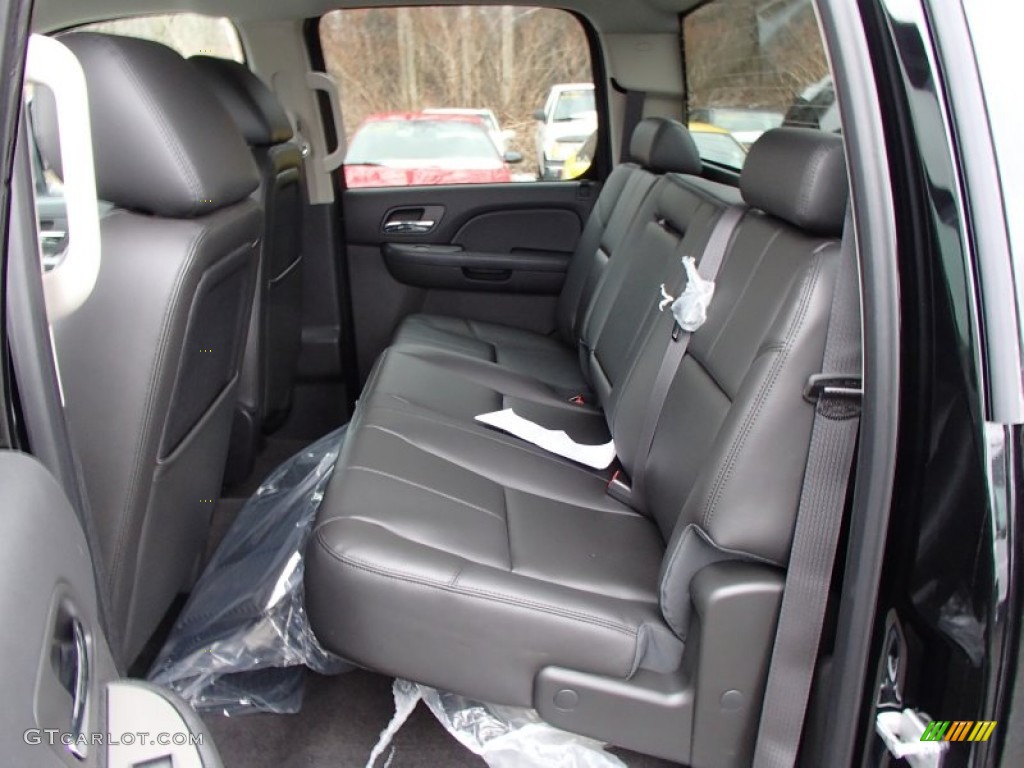2013 Chevrolet Silverado 3500HD LTZ Crew Cab 4x4 Dually Rear Seat Photo #78119363