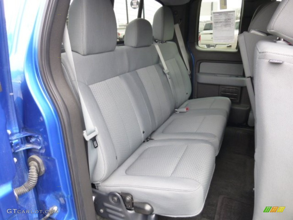 2012 Ford F150 XLT SuperCab 4x4 Rear Seat Photo #78119543