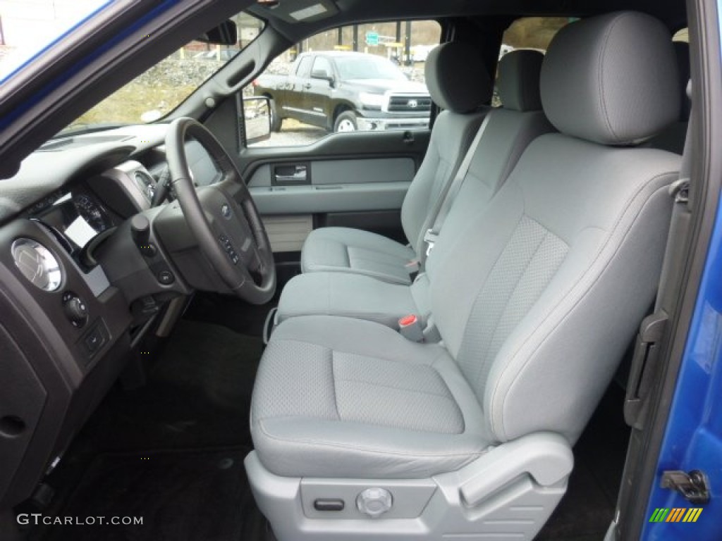 2012 Ford F150 XLT SuperCab 4x4 Front Seat Photo #78119546