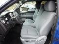 Steel Gray Front Seat Photo for 2012 Ford F150 #78119546