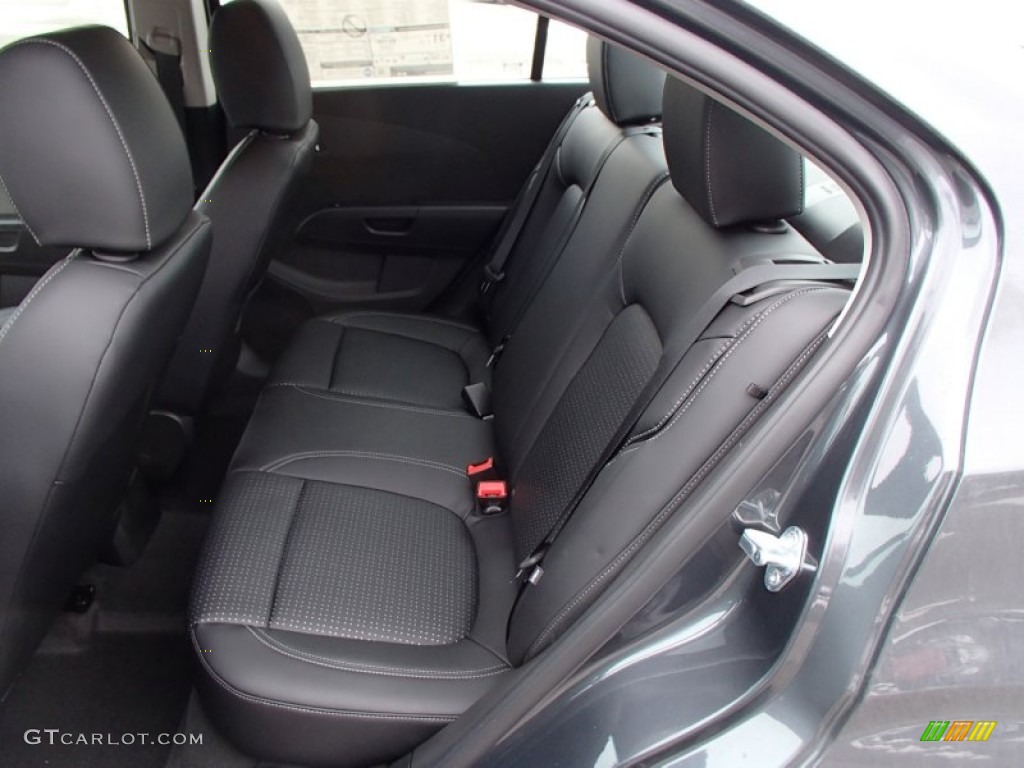 2013 Chevrolet Sonic LTZ Sedan Rear Seat Photo #78119621