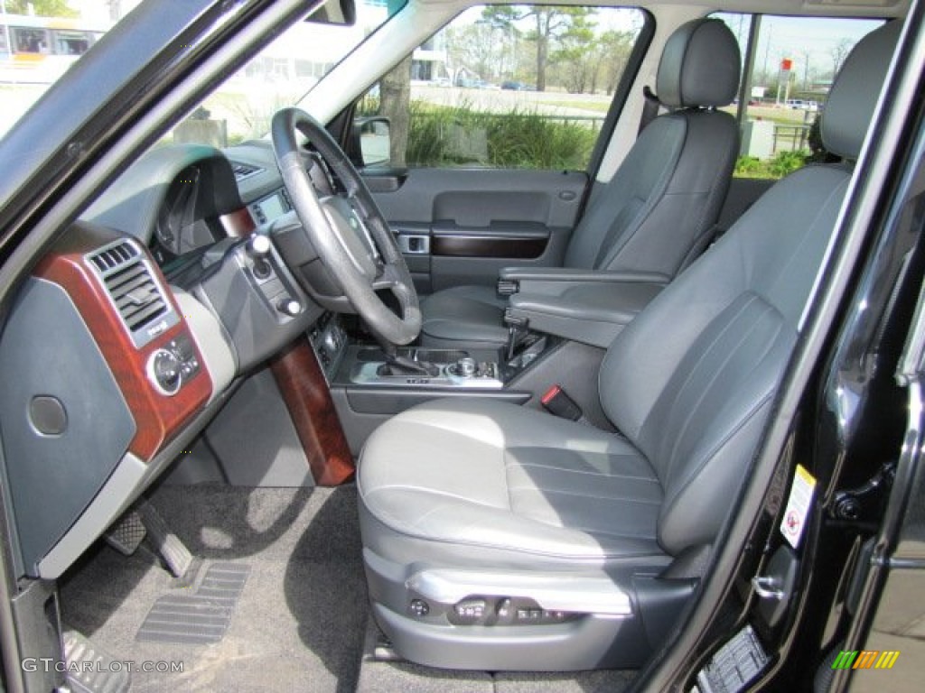 Charcoal Interior 2007 Land Rover Range Rover HSE Photo #78120185