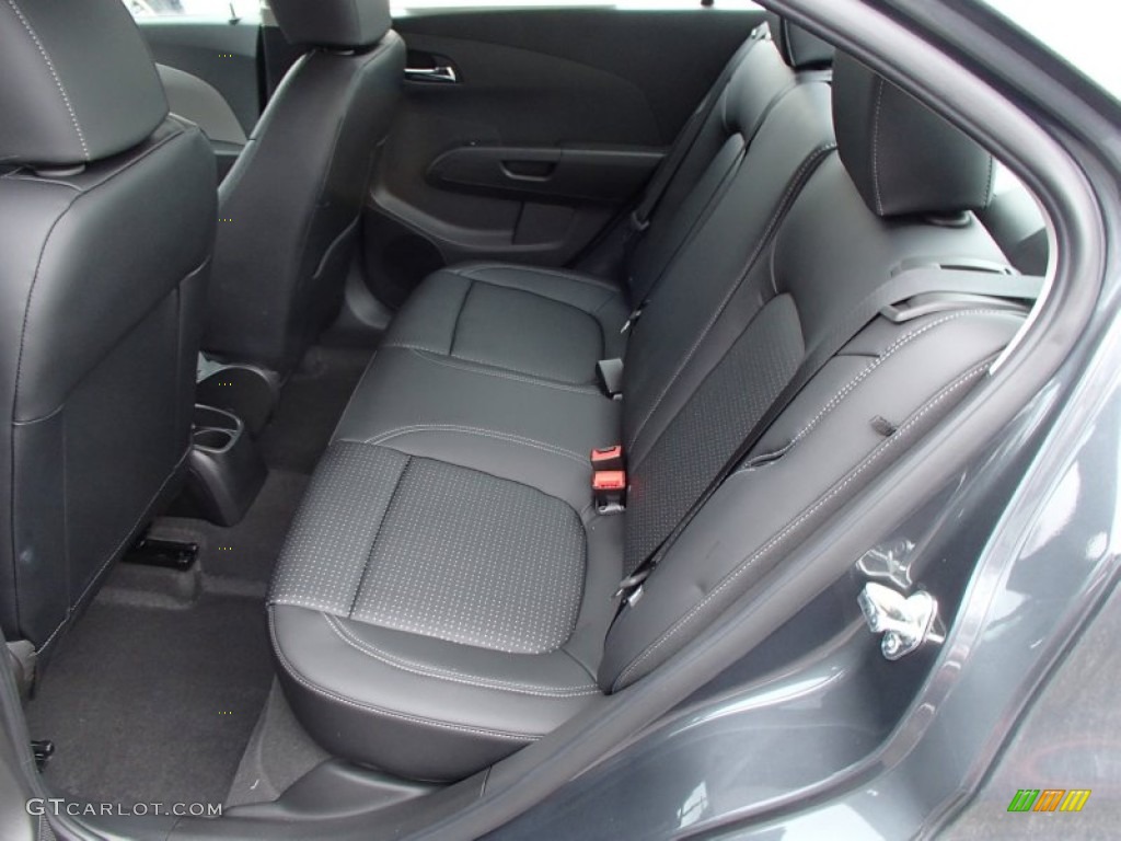 2013 Chevrolet Sonic LTZ Sedan Rear Seat Photo #78120866