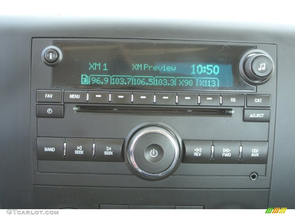 2008 Chevrolet Silverado 1500 Work Truck Regular Cab Audio System Photo #78121220