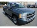 2009 Blue Granite Metallic Chevrolet Silverado 1500 LS Regular Cab  photo #1