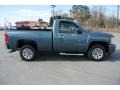 2009 Blue Granite Metallic Chevrolet Silverado 1500 LS Regular Cab  photo #6