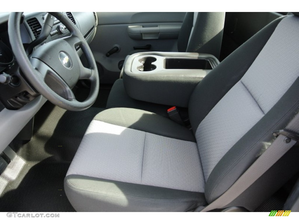 2009 Silverado 1500 LS Regular Cab - Blue Granite Metallic / Dark Titanium photo #9