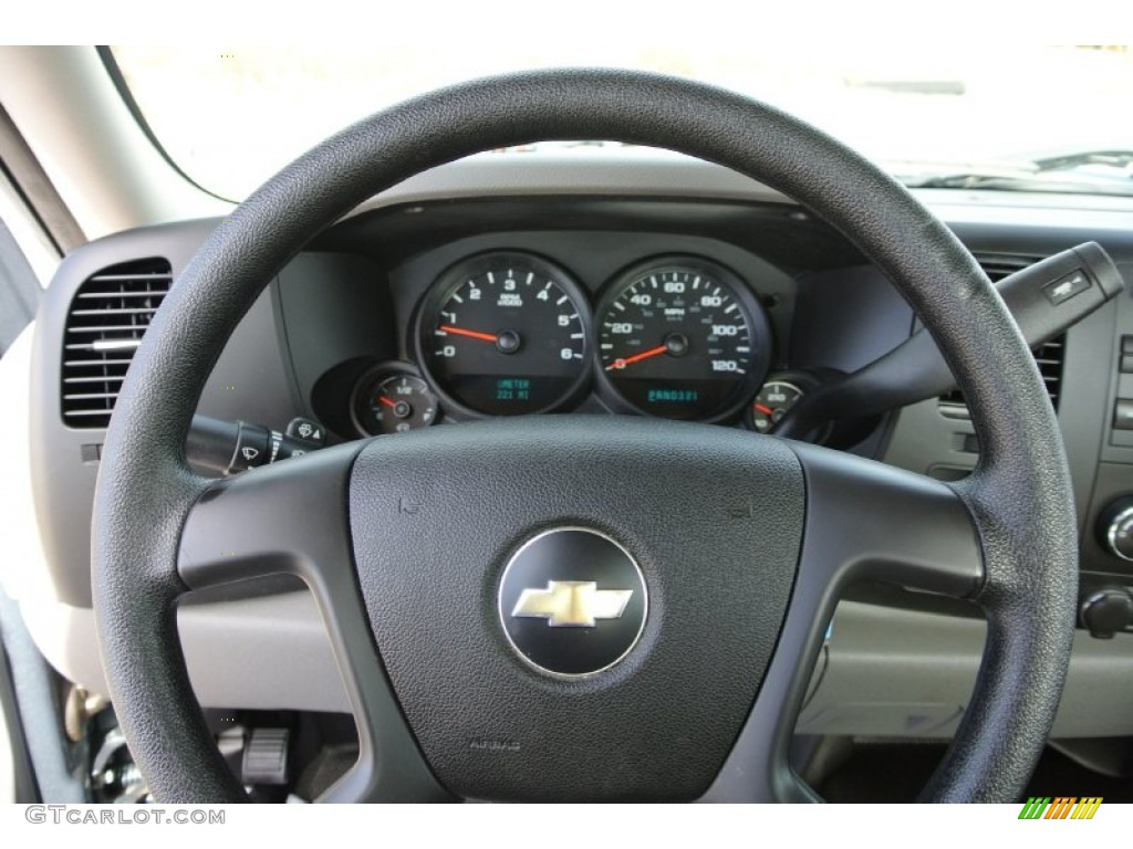 2009 Silverado 1500 LS Regular Cab - Blue Granite Metallic / Dark Titanium photo #15