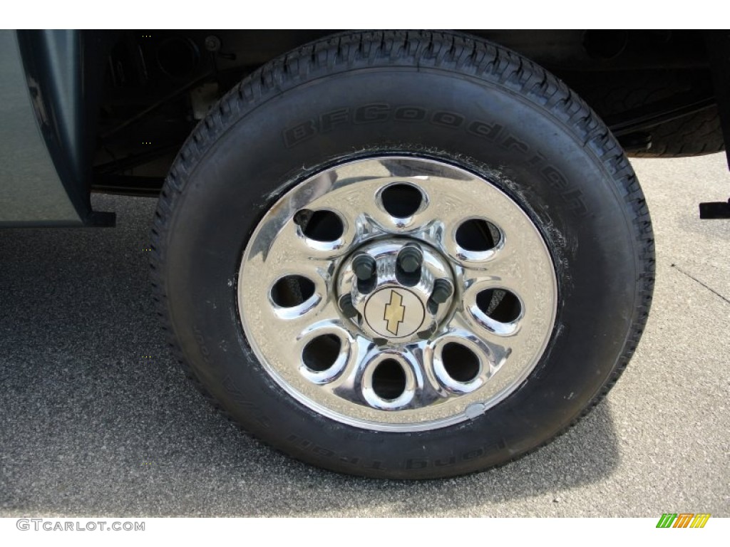 2009 Silverado 1500 LS Regular Cab - Blue Granite Metallic / Dark Titanium photo #23