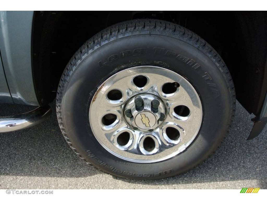 2009 Silverado 1500 LS Regular Cab - Blue Granite Metallic / Dark Titanium photo #25