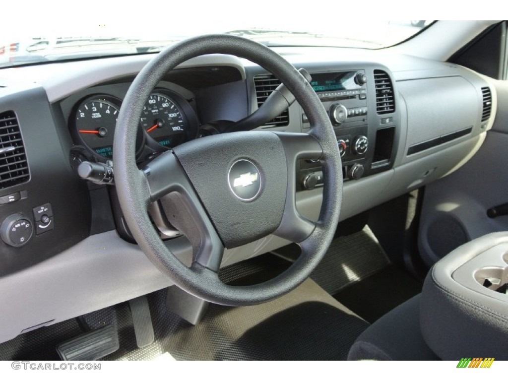 2009 Silverado 1500 LS Regular Cab - Blue Granite Metallic / Dark Titanium photo #26