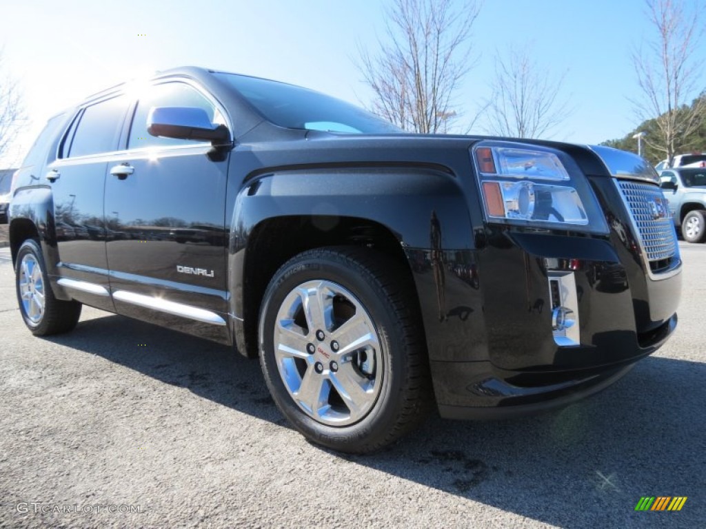 Onyx Black 2013 GMC Terrain Denali Exterior Photo #78122484