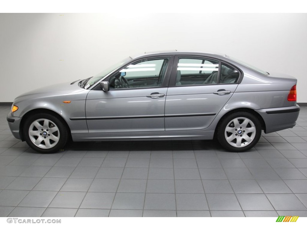 Steel Grey Metallic 2003 BMW 3 Series 325i Sedan Exterior Photo #78122523