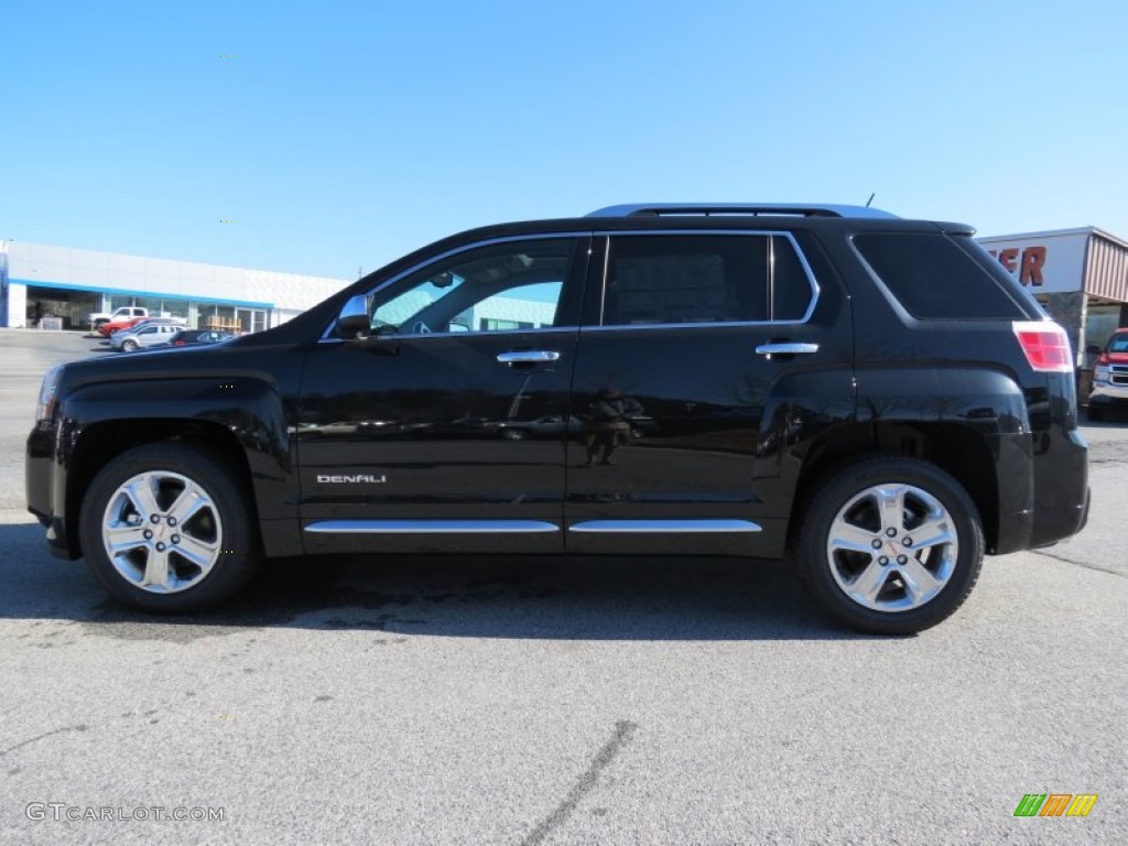 Onyx Black 2013 GMC Terrain Denali Exterior Photo #78122563