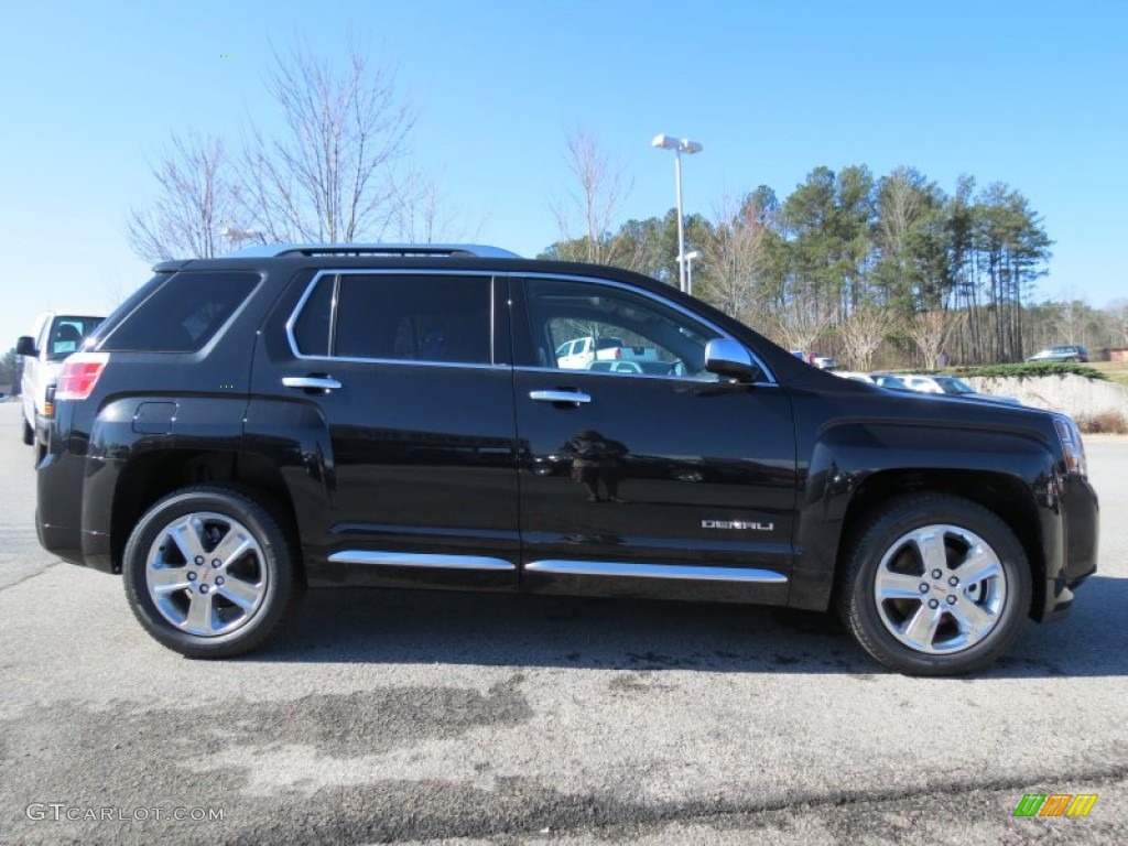 Onyx Black 2013 GMC Terrain Denali Exterior Photo #78122637