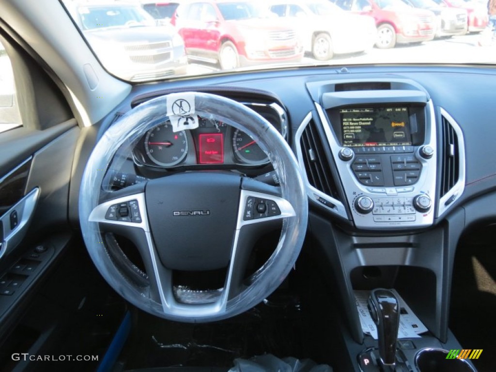 2013 GMC Terrain Denali Jet Black Dashboard Photo #78122692