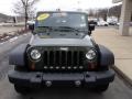 2009 Jeep Green Metallic Jeep Wrangler X 4x4  photo #3