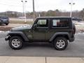 2009 Jeep Green Metallic Jeep Wrangler X 4x4  photo #5