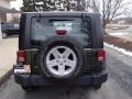 2009 Jeep Green Metallic Jeep Wrangler X 4x4  photo #7