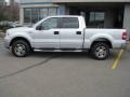 2007 Silver Metallic Ford F150 XLT SuperCrew 4x4  photo #2