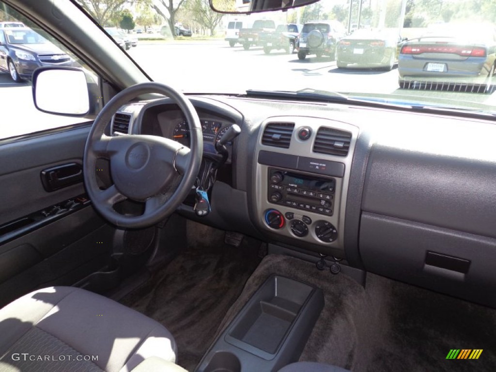 2006 Canyon SLE Crew Cab - Superior Blue Metallic / Dark Pewter photo #11