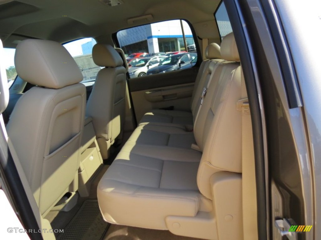 2013 Silverado 1500 LT Crew Cab - Mocha Steel Metallic / Light Cashmere/Dark Cashmere photo #10