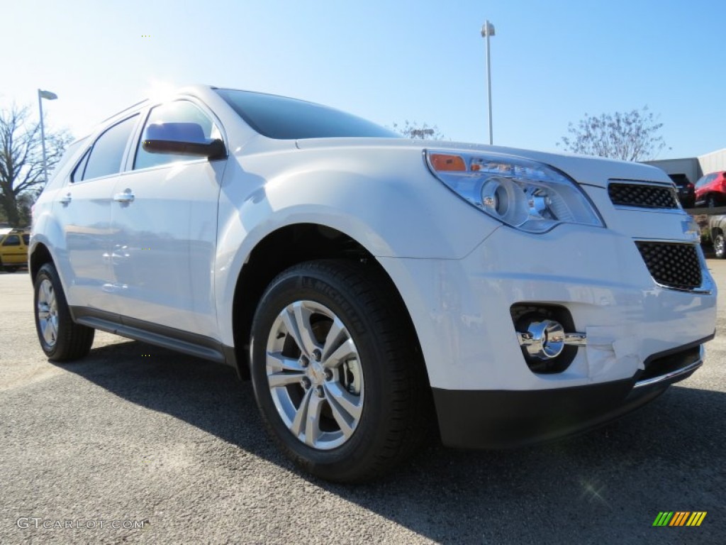 2013 Equinox LTZ - Summit White / Brownstone/Jet Black photo #1