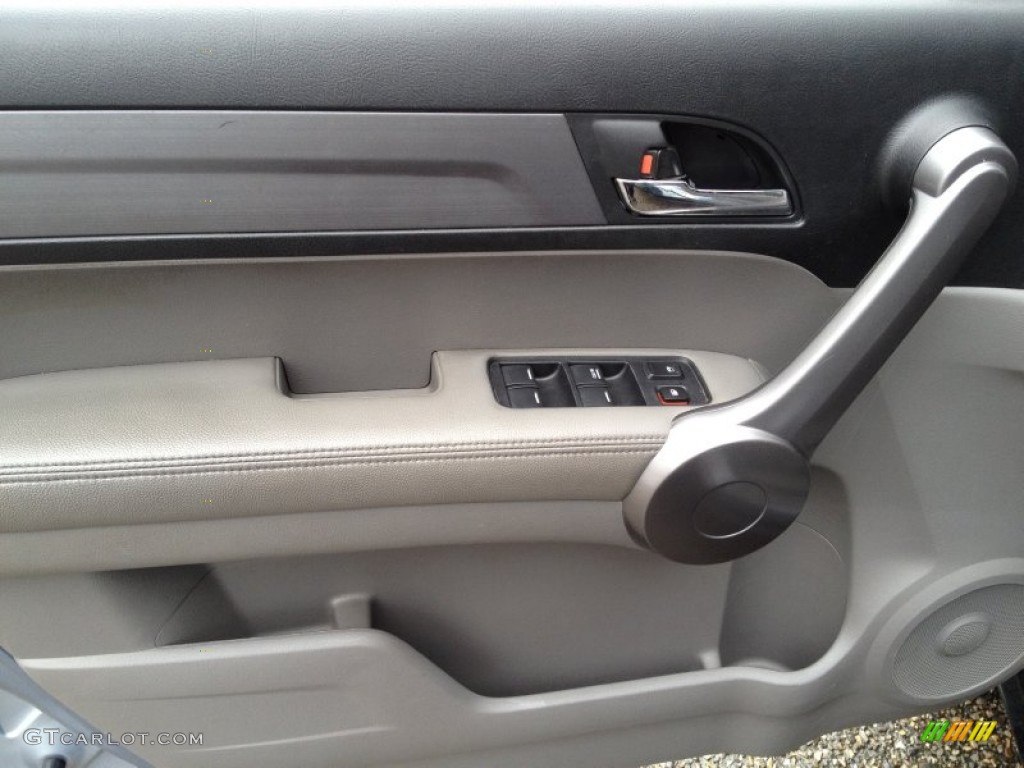 2009 Honda CR-V EX-L 4WD Gray Door Panel Photo #78123963