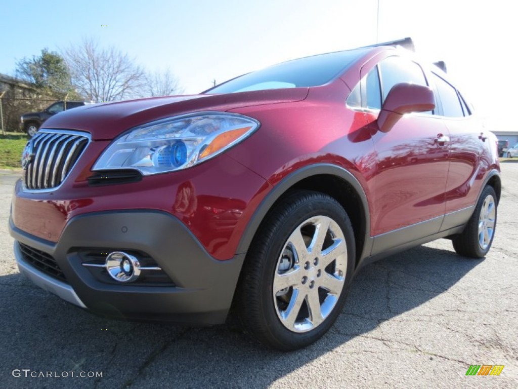 2013 Encore Premium - Ruby Red Metallic / Ebony photo #3