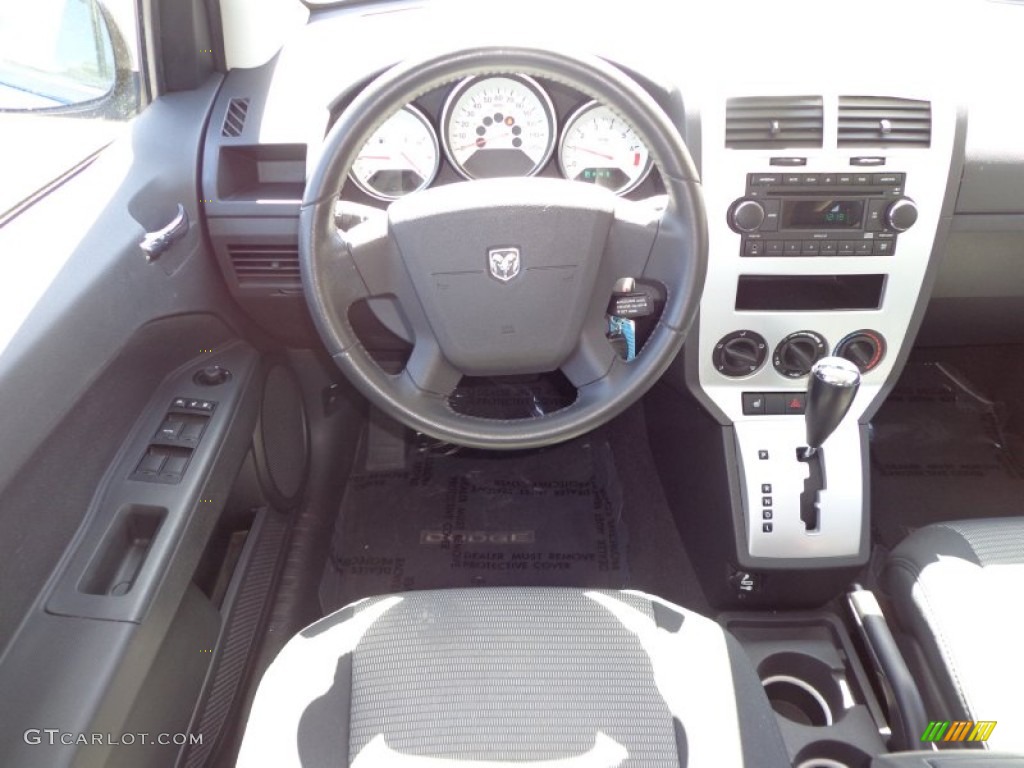 2008 Caliber SXT - Surf Blue Pearl / Dark Slate Gray photo #6