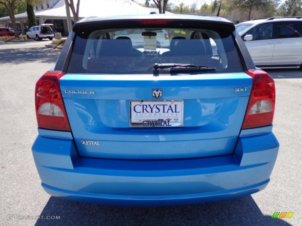2008 Caliber SXT - Surf Blue Pearl / Dark Slate Gray photo #8