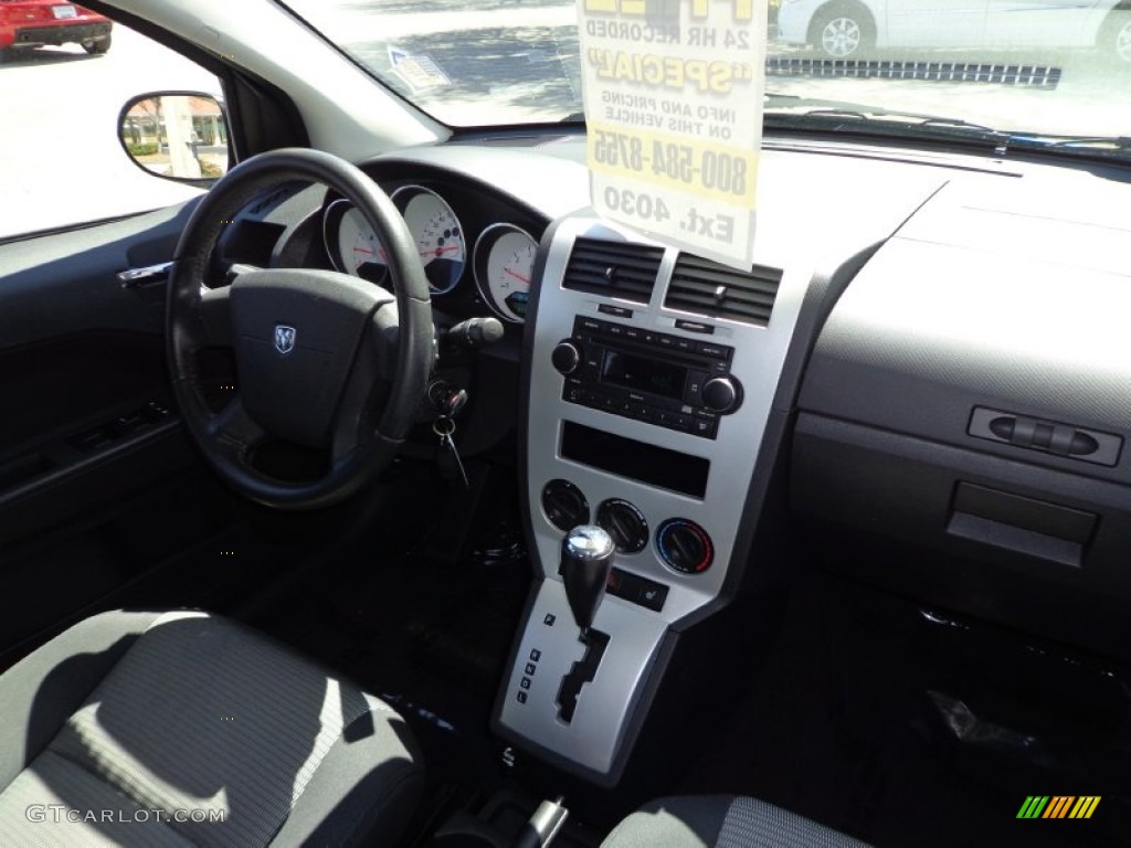 2008 Caliber SXT - Surf Blue Pearl / Dark Slate Gray photo #12
