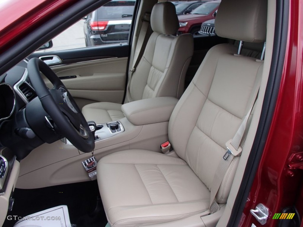 2014 Jeep Grand Cherokee Limited 4x4 Front Seat Photo #78124707