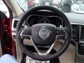 New Zealand Black/Light Frost 2014 Jeep Grand Cherokee Limited 4x4 Steering Wheel