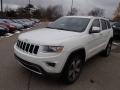2014 Bright White Jeep Grand Cherokee Limited 4x4  photo #2