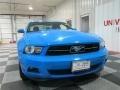 2012 Grabber Blue Ford Mustang V6 Premium Coupe  photo #2