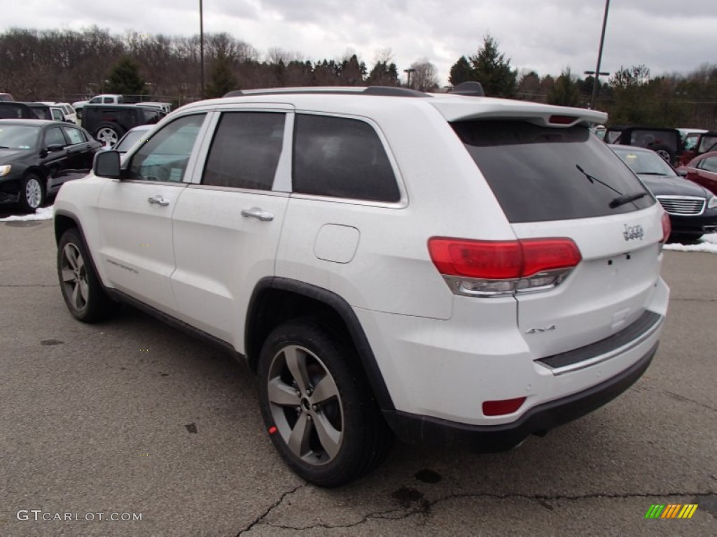Bright White 2014 Jeep Grand Cherokee Limited 4x4 Exterior Photo #78125111