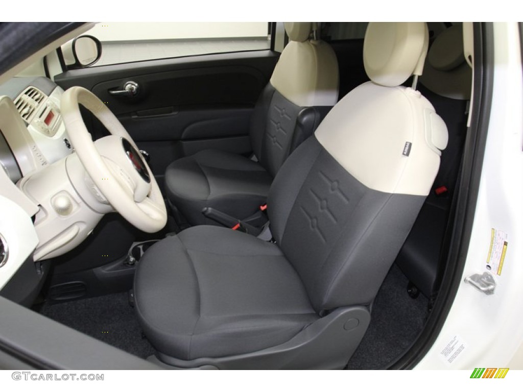 2012 Fiat 500 Pop Front Seat Photo #78125270